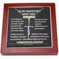 To My Daughter - Beautiful - Faith Cross Necklace