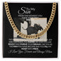 To My Son - Cuban Link Chain
