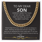 Son- My Heart- Cuban Link Chain