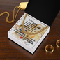 To My Son - Grow- Cuban Link Chain