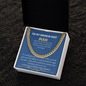 My Man - Love You - Cuban Link Chain