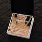 Cuban Link Chain: TO MY SON LOVE DAD