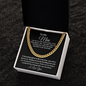 To My MEN- Destined-Cuban Link Chain