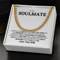 To My Soulmate I Love You- Cuban Link Chain❤️