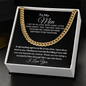 To My MEN- Destined-Cuban Link Chain