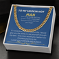 My Man - Love You - Cuban Link Chain