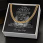 To My MAN CUBAN LINK CHAIN