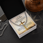 To My Grandson- BLESS-Cuban Link Chain Necklace