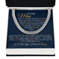 To My Man- Cuban Link Chain