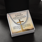 To My Grandson- BLESS-Cuban Link Chain Necklace