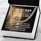TO MY MAN CUBAN LINK CHAIN