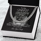 To My MAN CUBAN LINK CHAIN