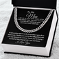 To My MEN- Destined-Cuban Link Chain