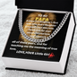 To My PAPA - Teach - Cuban Link Chain