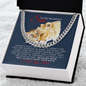 TO MY WONDERFUL SON- CUBAN LINK CHAIN