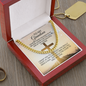 To My Grandson- BLESS-Cuban Link Chain Necklace