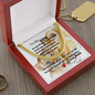 To My Son - Grow- Cuban Link Chain