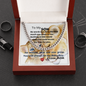To My Son - Grow- Cuban Link Chain