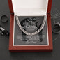 To My Son -Cuban Link Chain