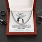 To My Son - Cuban Link Chain