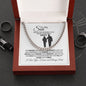To My Son - Cuban Link Chain