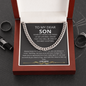 Son- My Heart- Cuban Link Chain