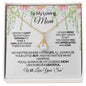 To My Loving Mom-I Will Always Be- Alluring Beauty Necklace ๐