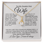 TO MY SMOKIN' HOT WIFE -Alluring Beauty Necklace.