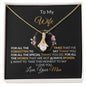 To My Wife - Alluring Beauty Necklace