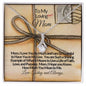 To My Loving Mom - Faith & Joy-Alluring Beauty Necklace💕