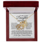 To My Lovely Daughter - Alluring Beauty Necklace