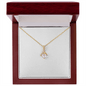 To My Wife-U Are A Shining Star- Alluring Beauty Necklace