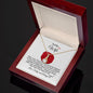 To My Wife-U Are A Shining Star- Alluring Beauty Necklace
