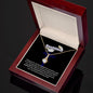 To My Daughter- Congratulations U Meant the World to me-Alluring Beauty Necklace