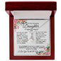 TO MY AMAZING DAUGHTER-MY- Alluring Beauty Necklace