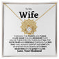 To My Wife | Beautiful - Love Knot Necklace.