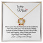 To My Mom | A Memory Forever-Love Knot Necklace❤️