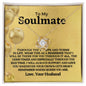 To My Soulmate I Love You Queen-Love Knot Necklace❤️