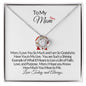 To My Mom | A Memory Forever-Love Knot Necklace❤️