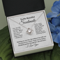 TO MY BEAUTIFUL SOULMATE-Fate Unbreakable Bond- LOVEKNOT NECKLACE