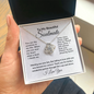 TO MY BEAUTIFUL SOULMATE-Fate Unbreakable Bond- LOVEKNOT NECKLACE