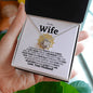 To My Wife | Beautiful - Love Knot Necklace.