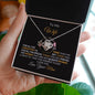 To My Wife - Love Knot Necklace