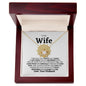 To My Wife | Beautiful - Love Knot Necklace.