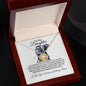 To My Daughter - Love Knot Necklace