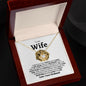 To My Wife I Love U-Love Knot Necklace❤️
