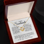 To My Soulmate- Love Knot Necklace.