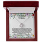 To My Baby's Mother -Your Love For Me- Love Knot Necklace π