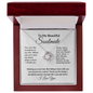 TO MY BEAUTIFUL SOULMATE-Fate Unbreakable Bond- LOVEKNOT NECKLACE