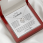 To My Soulmate-Beautiful - Love Knot Necklace L